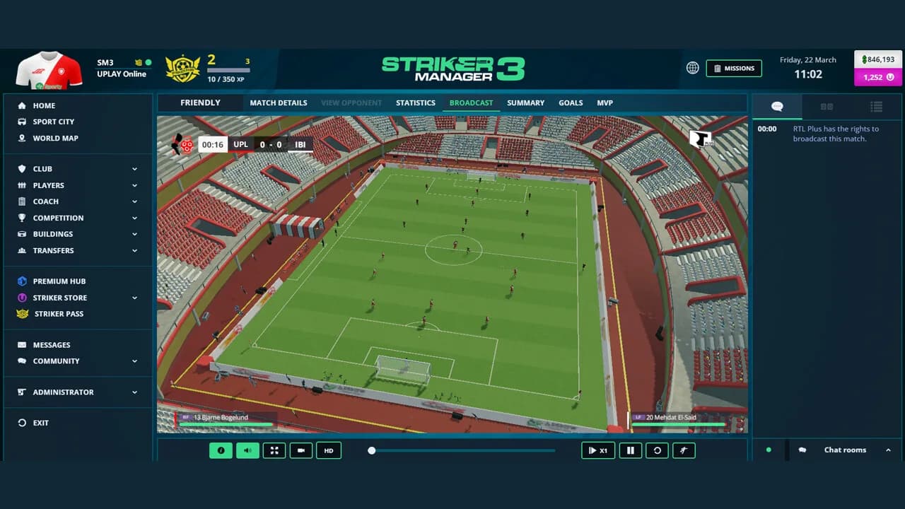 Striker Manager 3 - Online Football Manager görsel 8