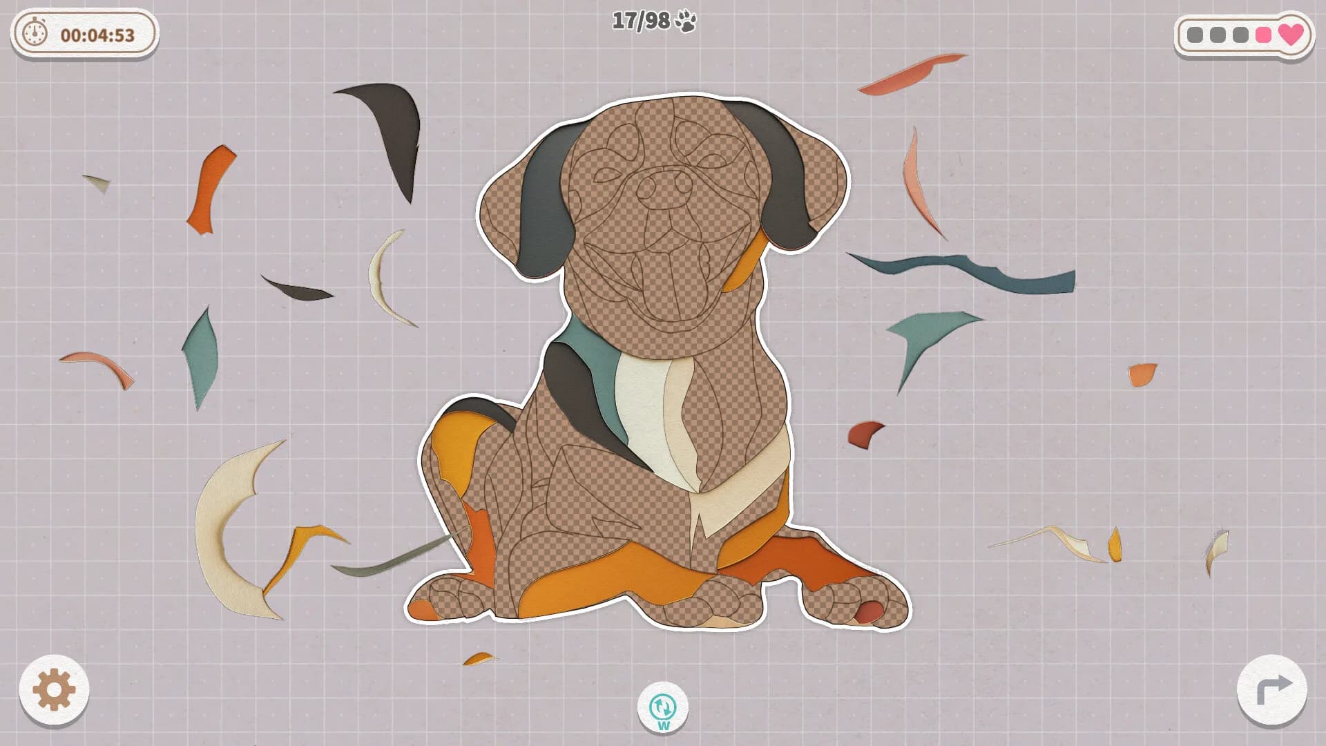 Dogs Huddled Together 挤在一起的狗狗们 görsel 12
