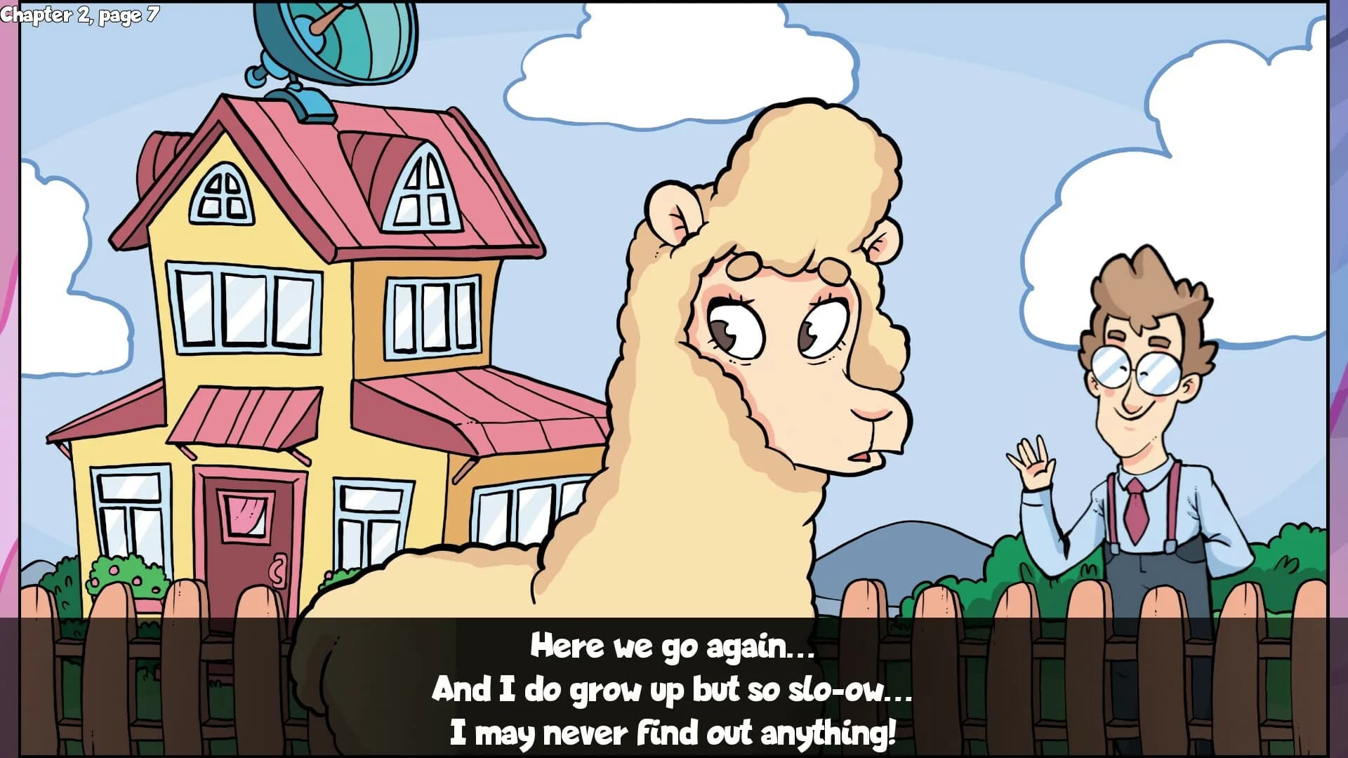 Alpaca Wonders Why görsel 3