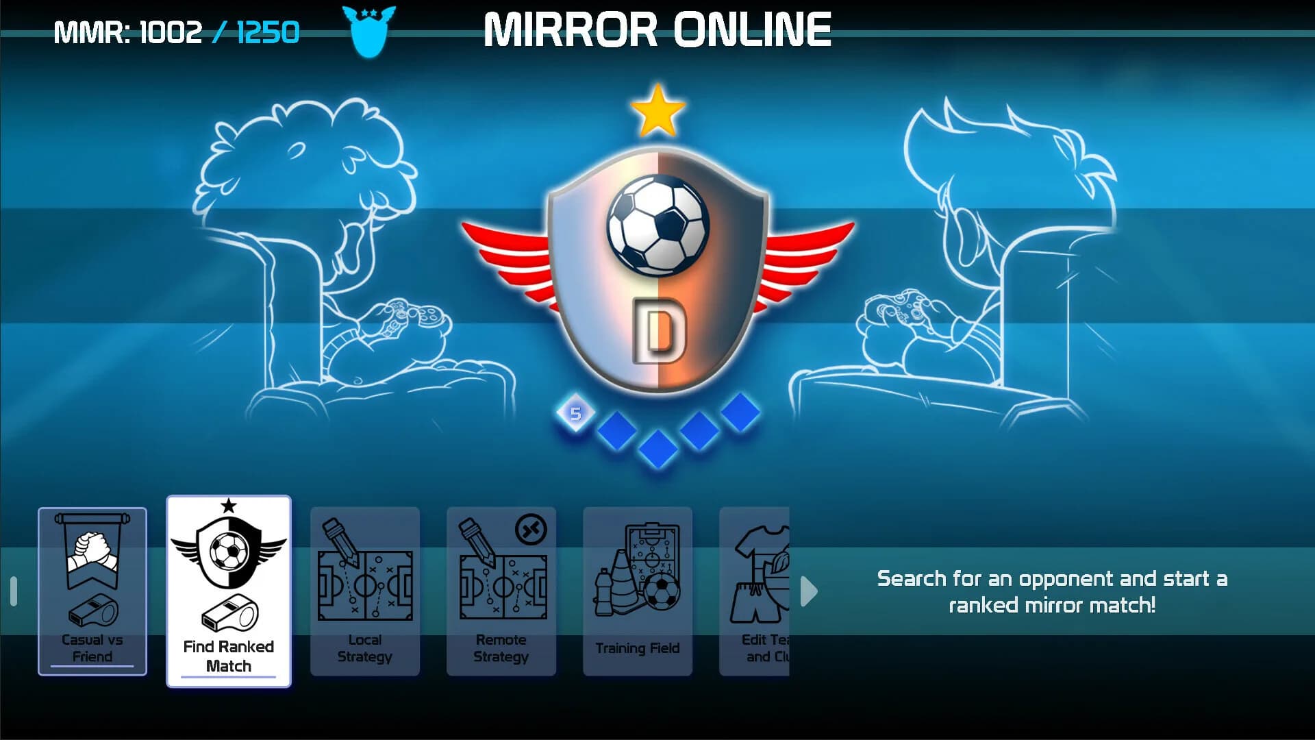Charrua Soccer - Mirror Edition görsel 5