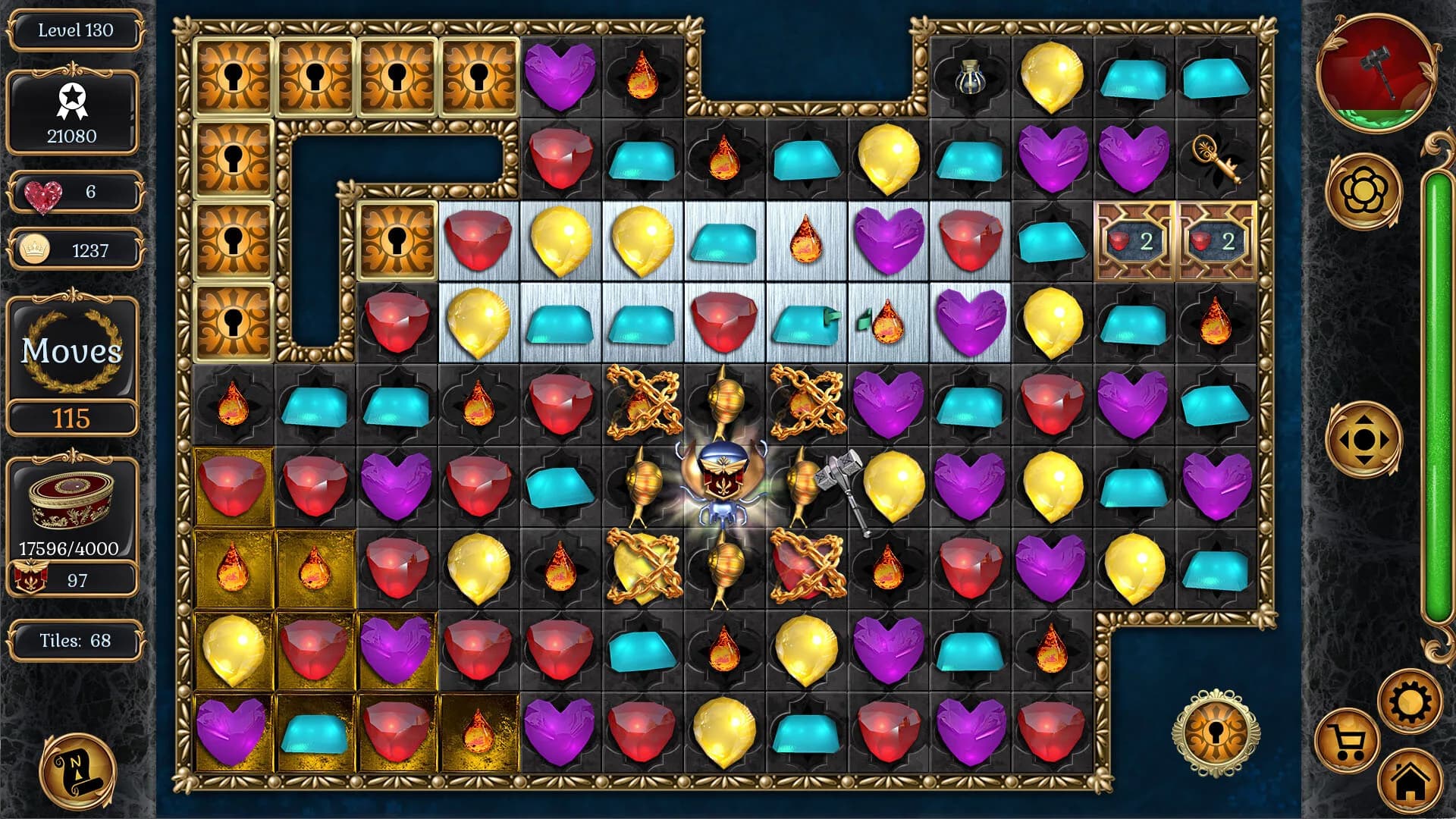 Jewel Match Origins 3 - Camelot Castle Collector's Edition görsel 2