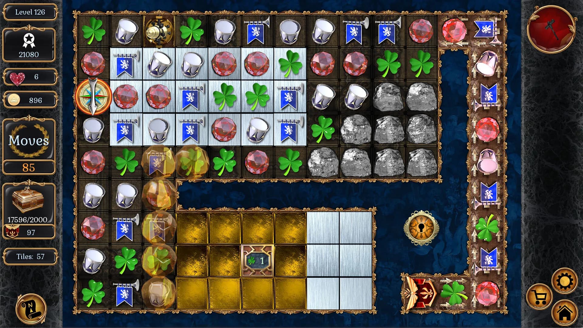 Jewel Match Origins 3 - Camelot Castle Collector's Edition görsel 16