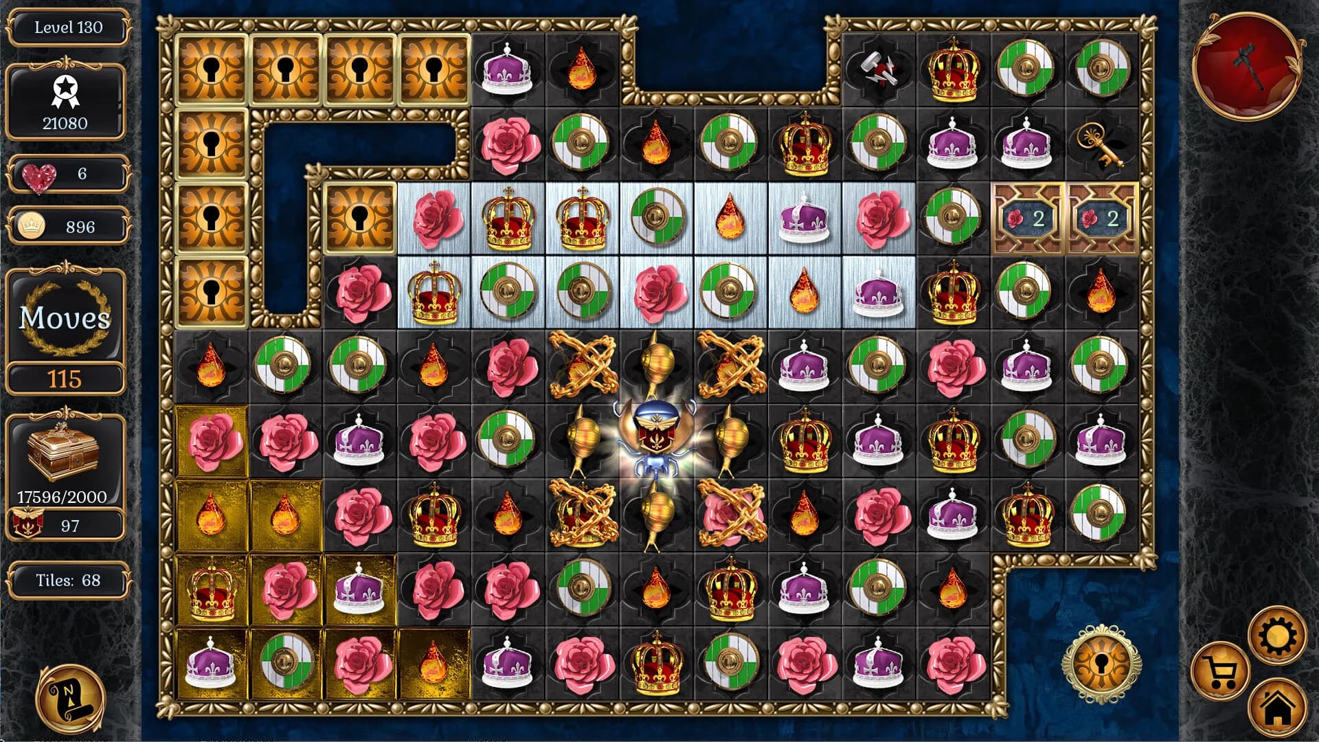 Jewel Match Origins 3 - Camelot Castle Collector's Edition görsel 21