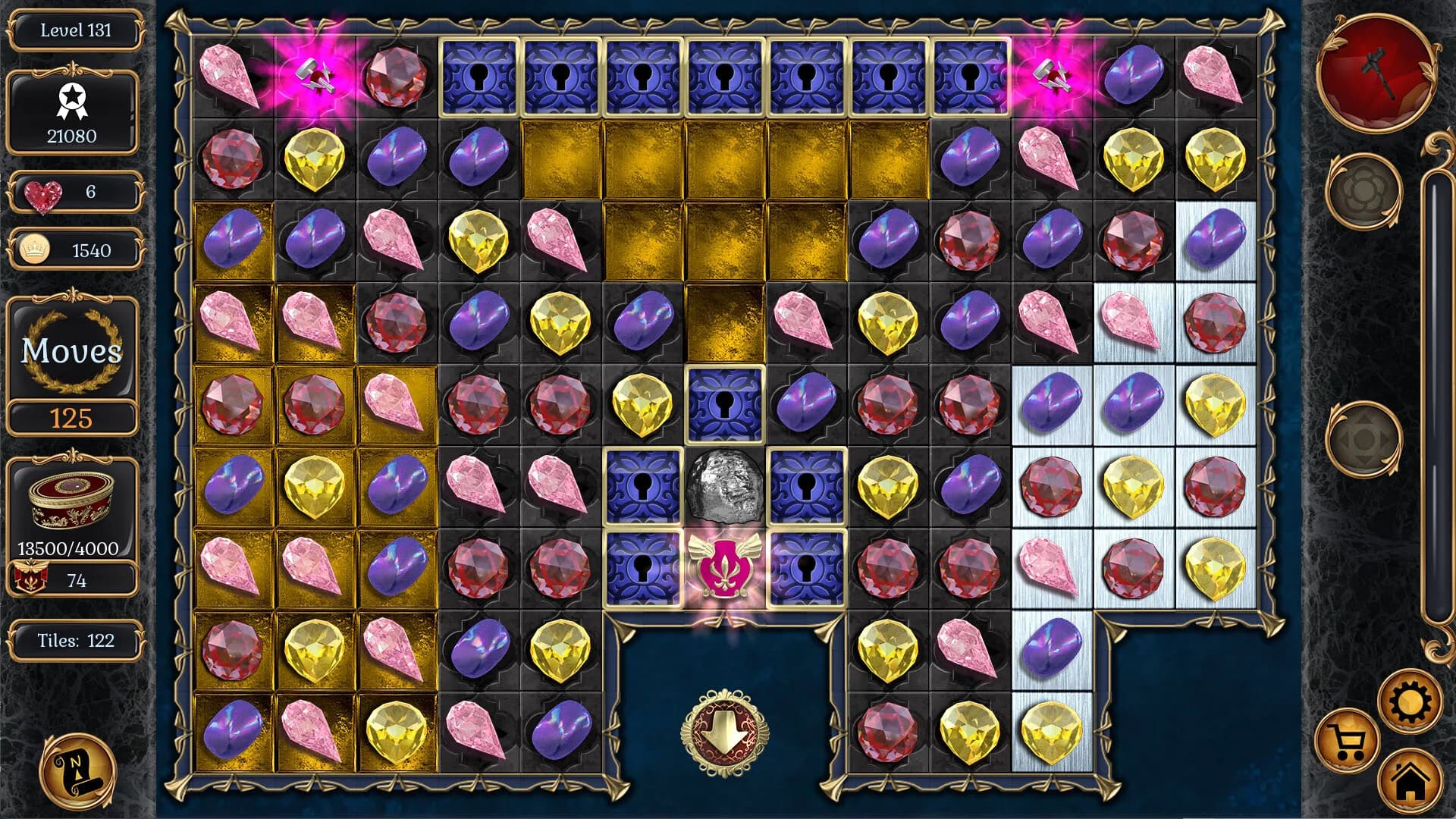Jewel Match Origins 3 - Camelot Castle Collector's Edition görsel 5