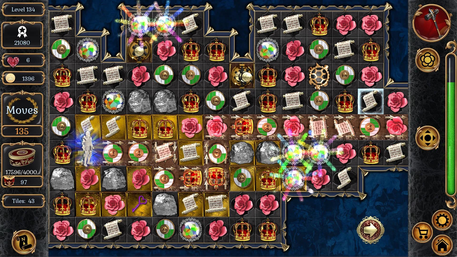 Jewel Match Origins 3 - Camelot Castle Collector's Edition görsel 6