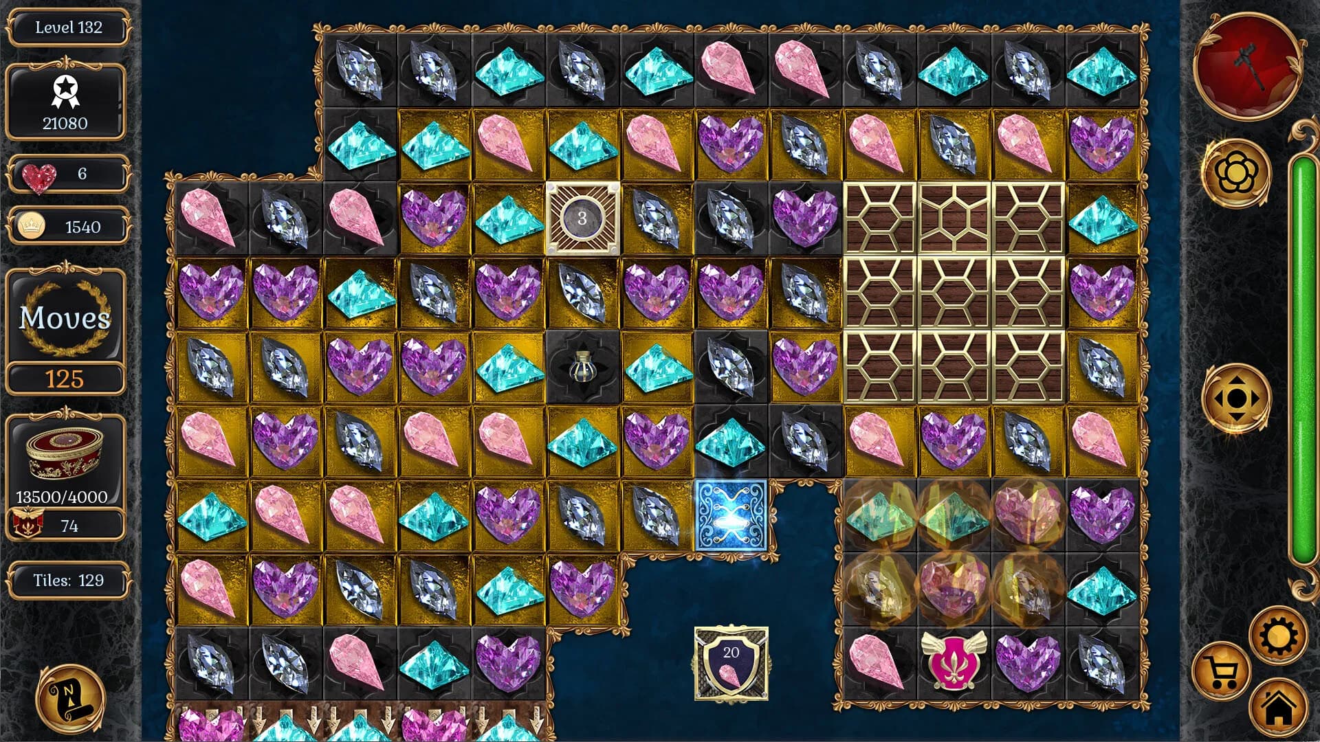 Jewel Match Origins 3 - Camelot Castle Collector's Edition görsel 11