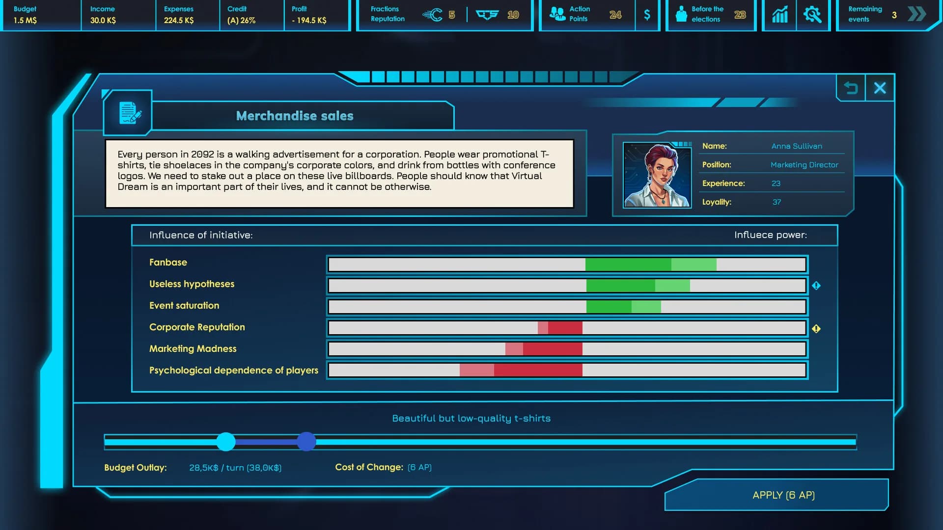 CEO Sim: Cyberpunk görsel 4
