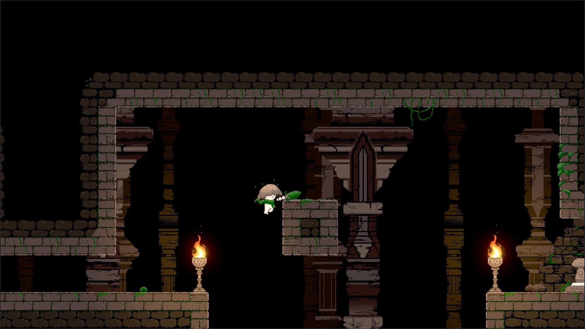 Mushroom Kid's Big Grass Sword görsel 2