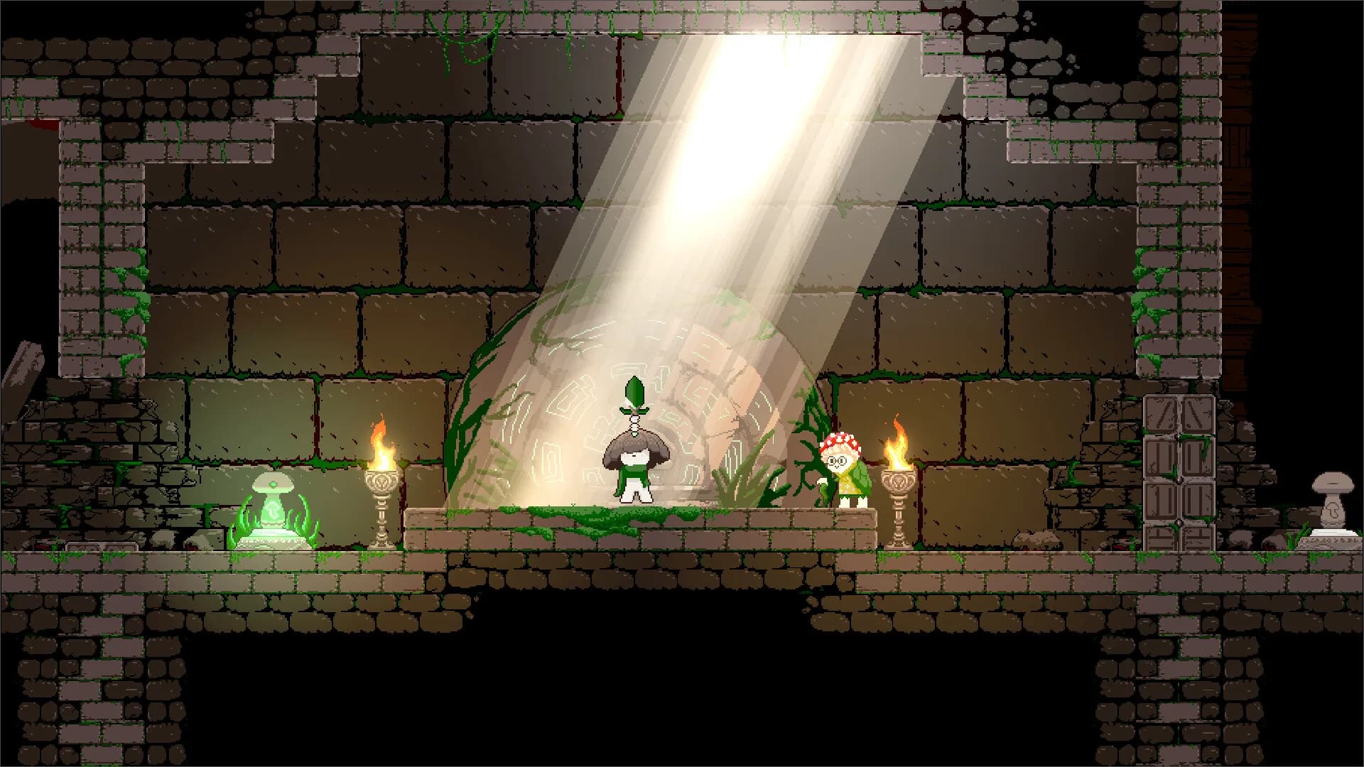 Mushroom Kid's Big Grass Sword görsel 6