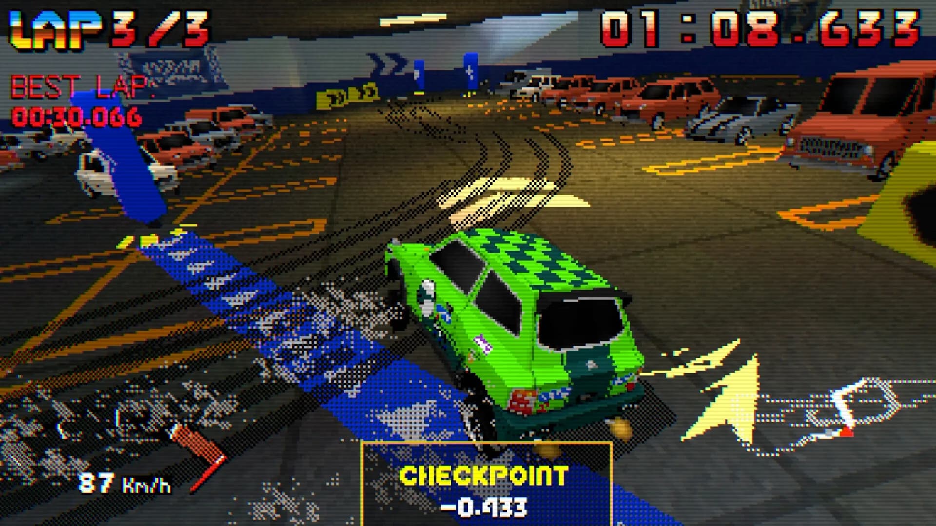 Parking Garage Rally Circuit görsel 3