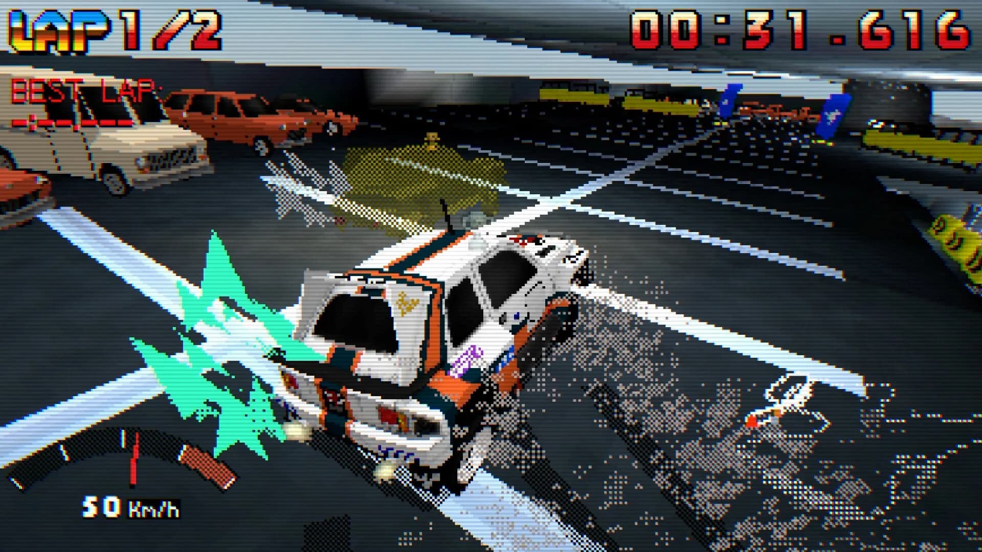 Parking Garage Rally Circuit görsel 5