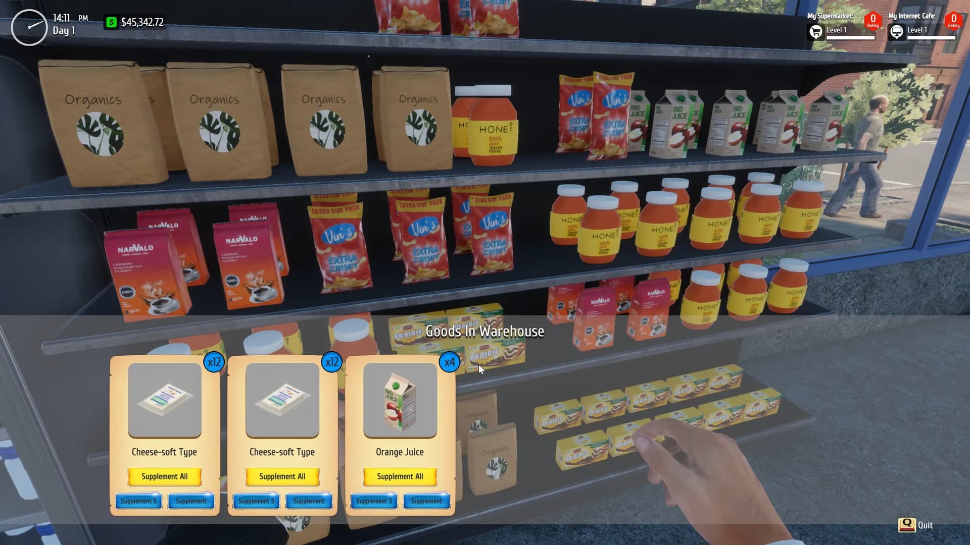 Supermarket & Internet Cafe Simulator görsel 8