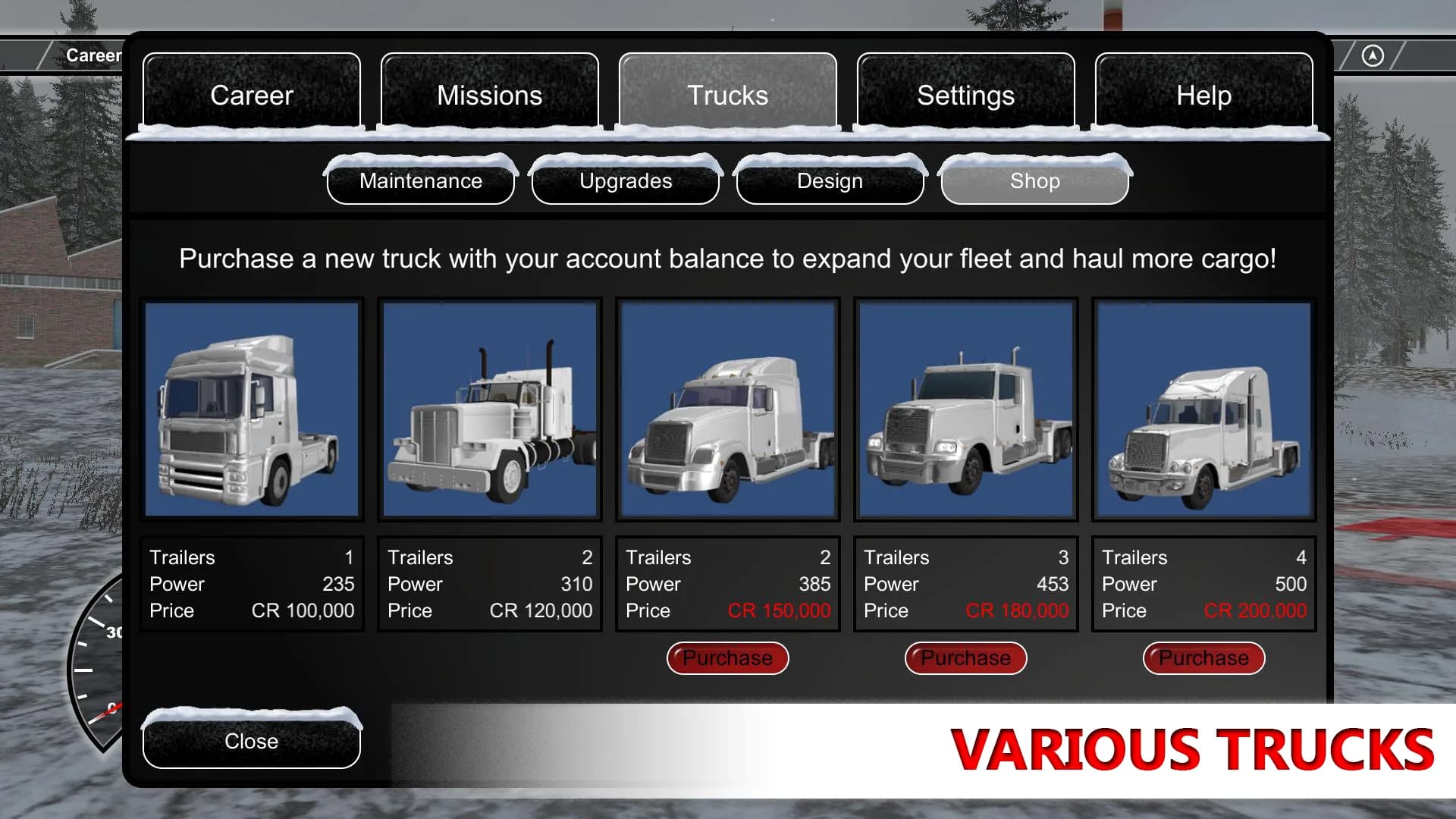 Arctic Trucker Simulator görsel 9