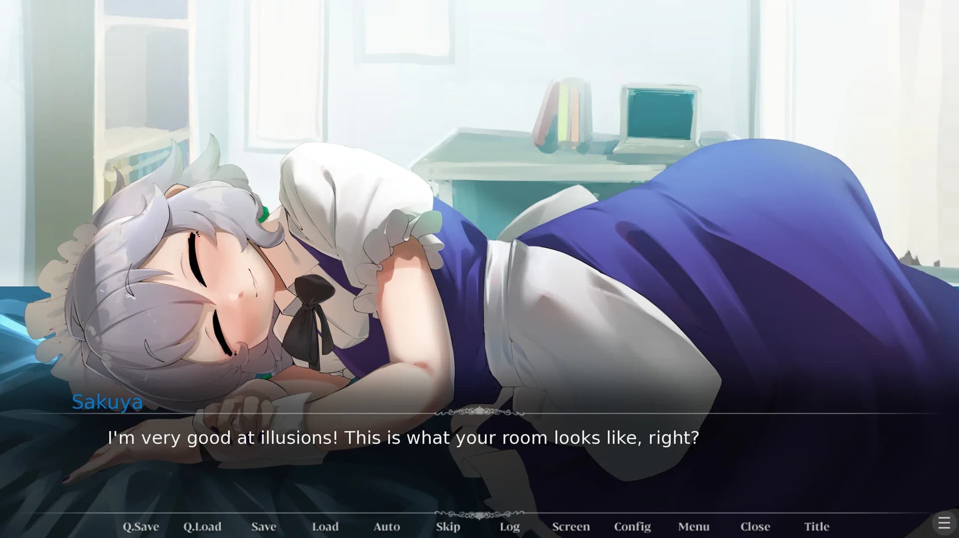 Sleeping With Sakuya Izayoi görsel 4