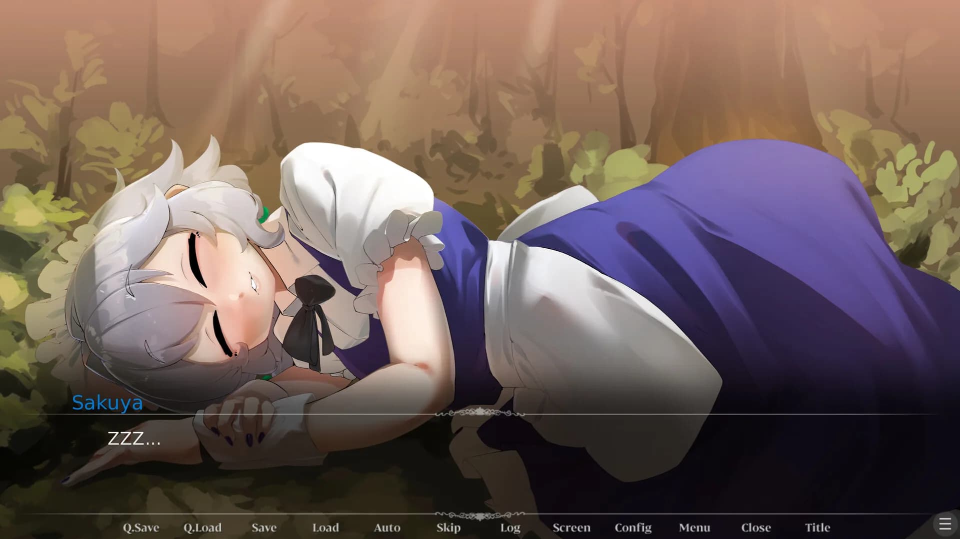 Sleeping With Sakuya Izayoi görsel 6