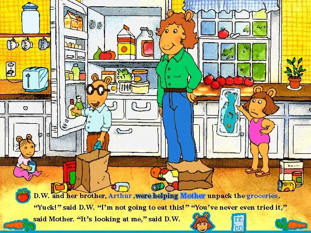 D.W. The Picky Eater görsel 2