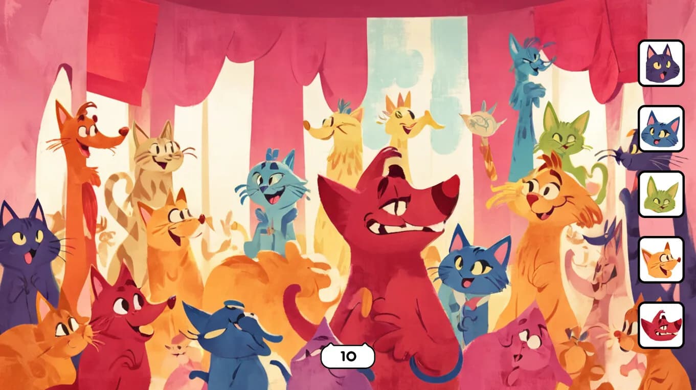 100 Hidden Cats in China görsel 2