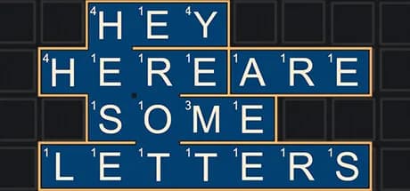 Hey! Here are some letters görsel 1