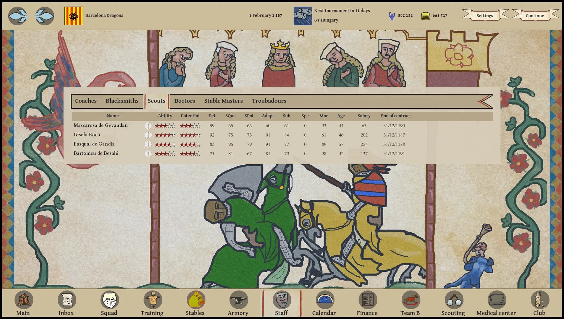 Jousting Manager görsel 13