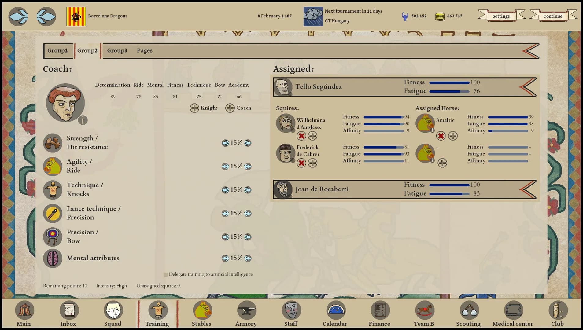 Jousting Manager görsel 4