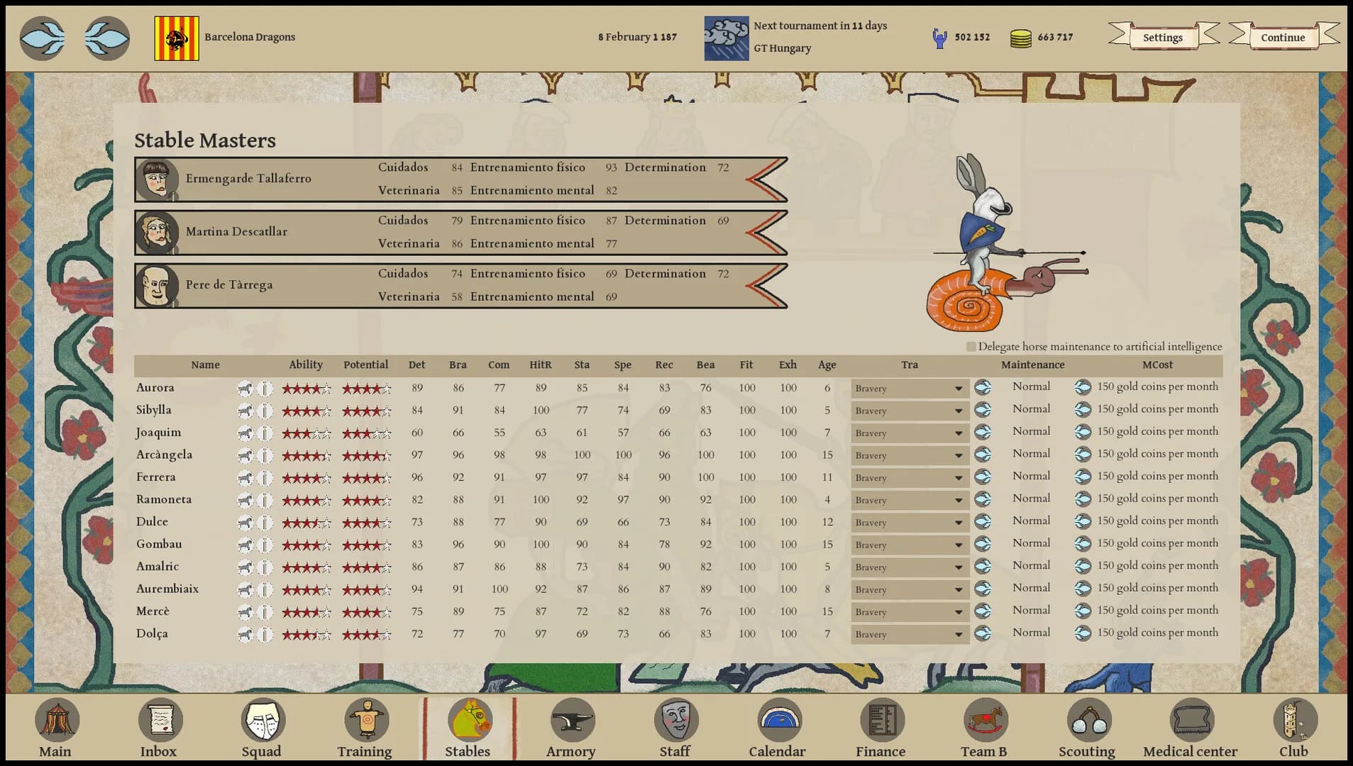 Jousting Manager görsel 5
