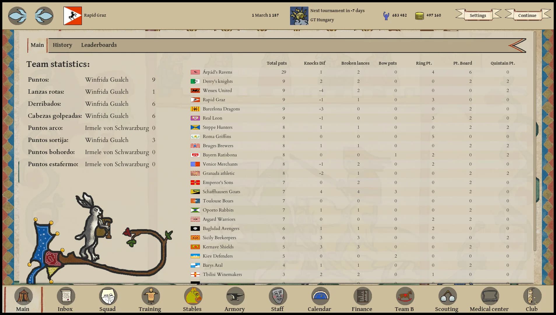 Jousting Manager görsel 7
