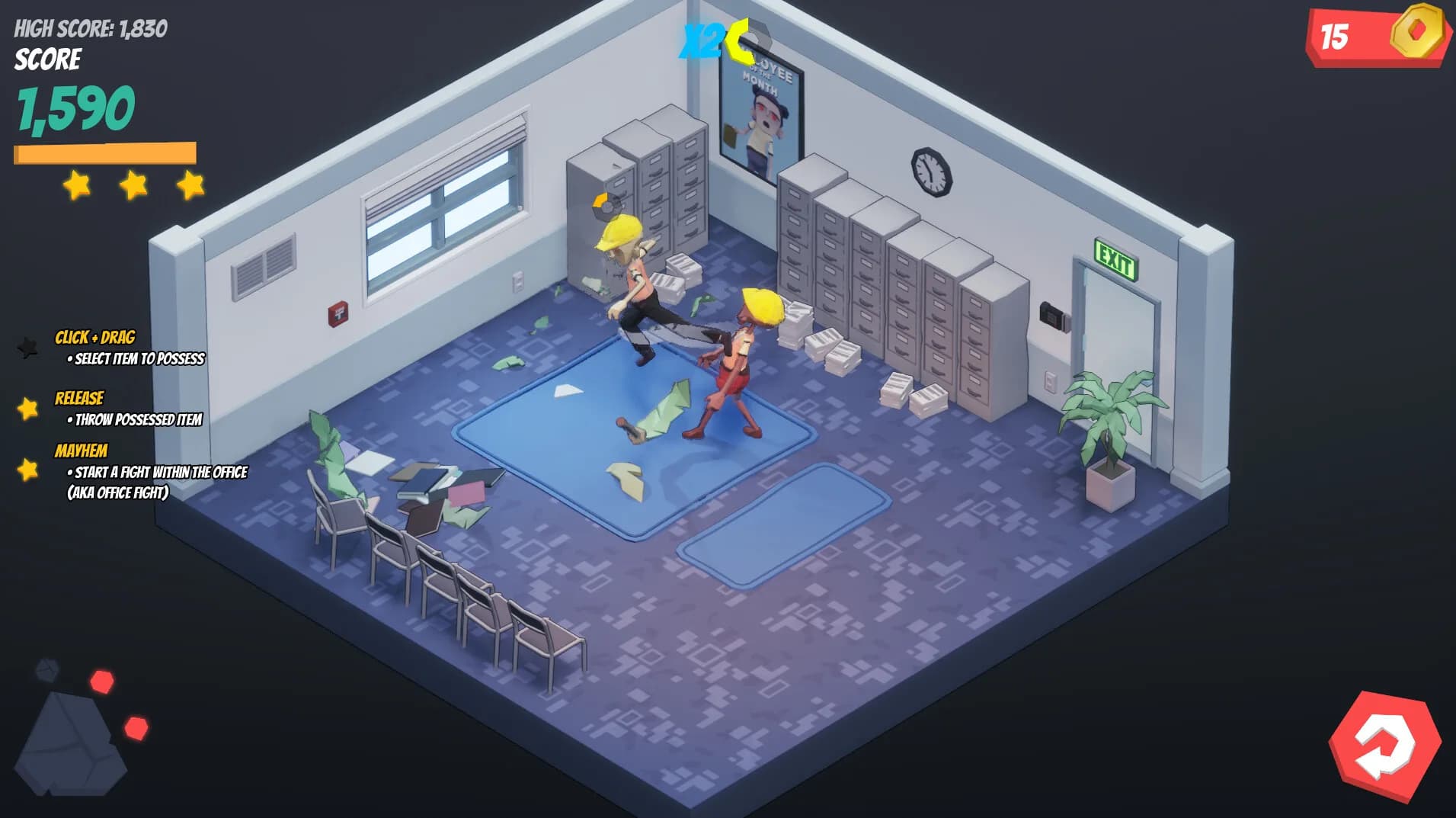 Office Fight görsel 2