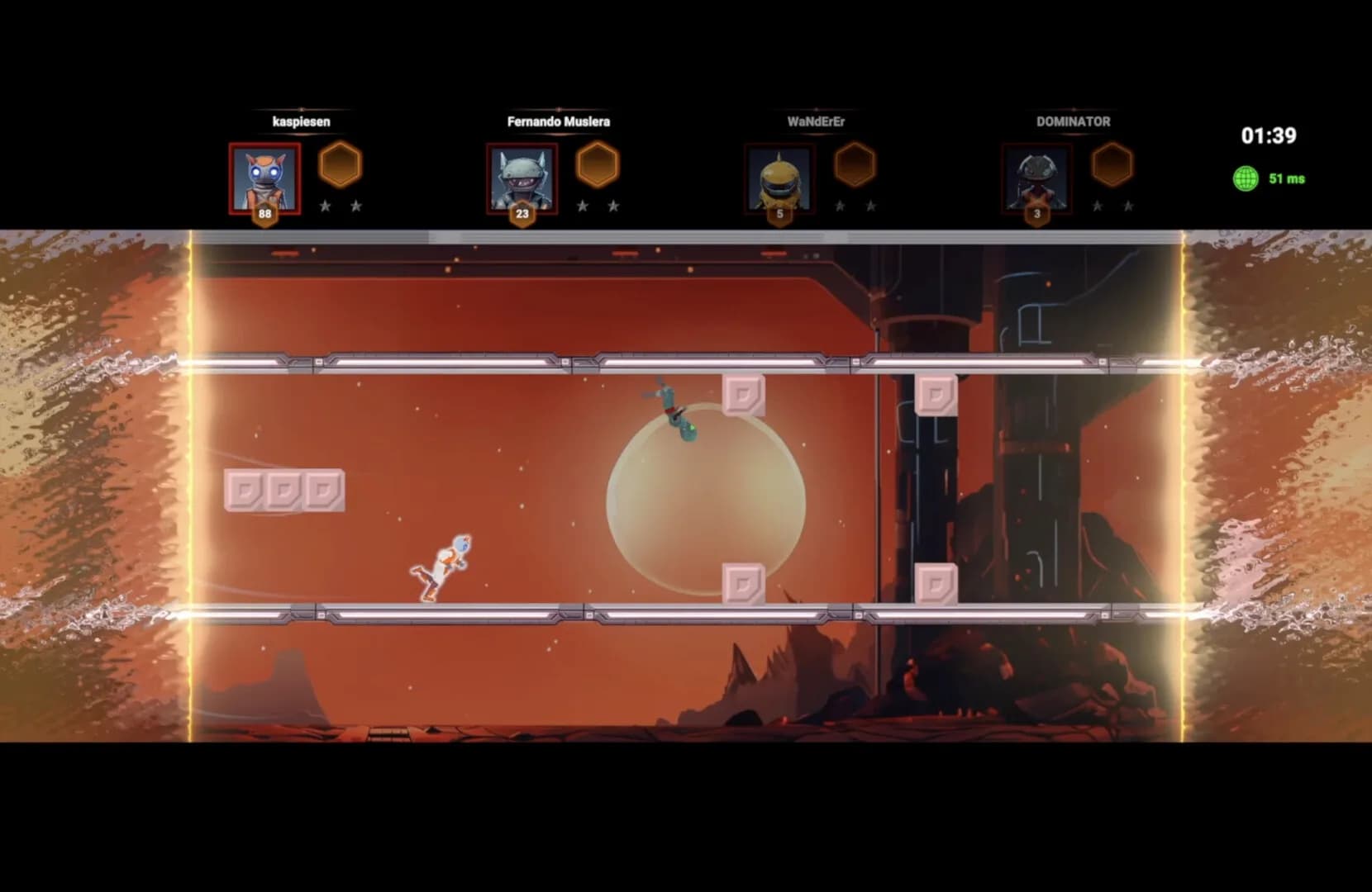 Swing Into Zero-G: Space Parkour Race görsel 6