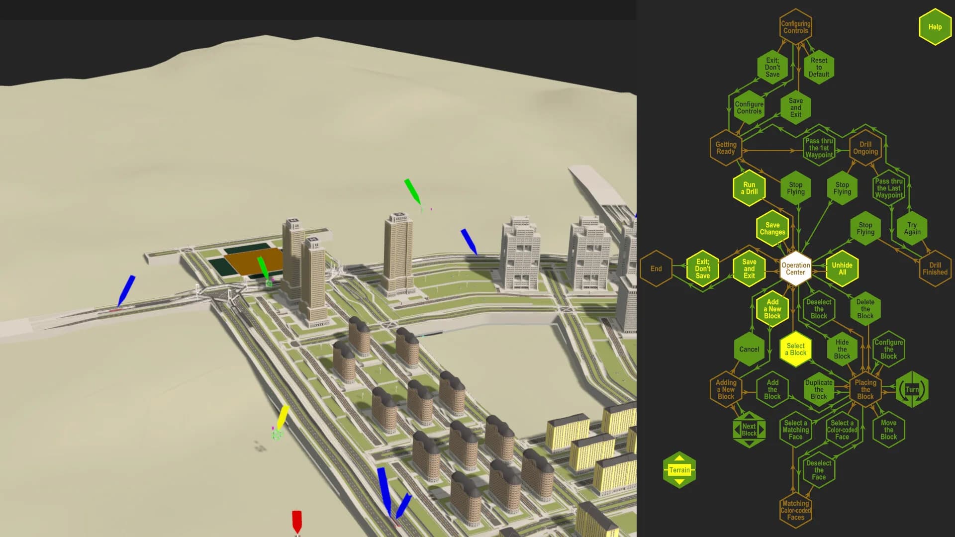 Building Block Cities - Fire Copter Drills görsel 2