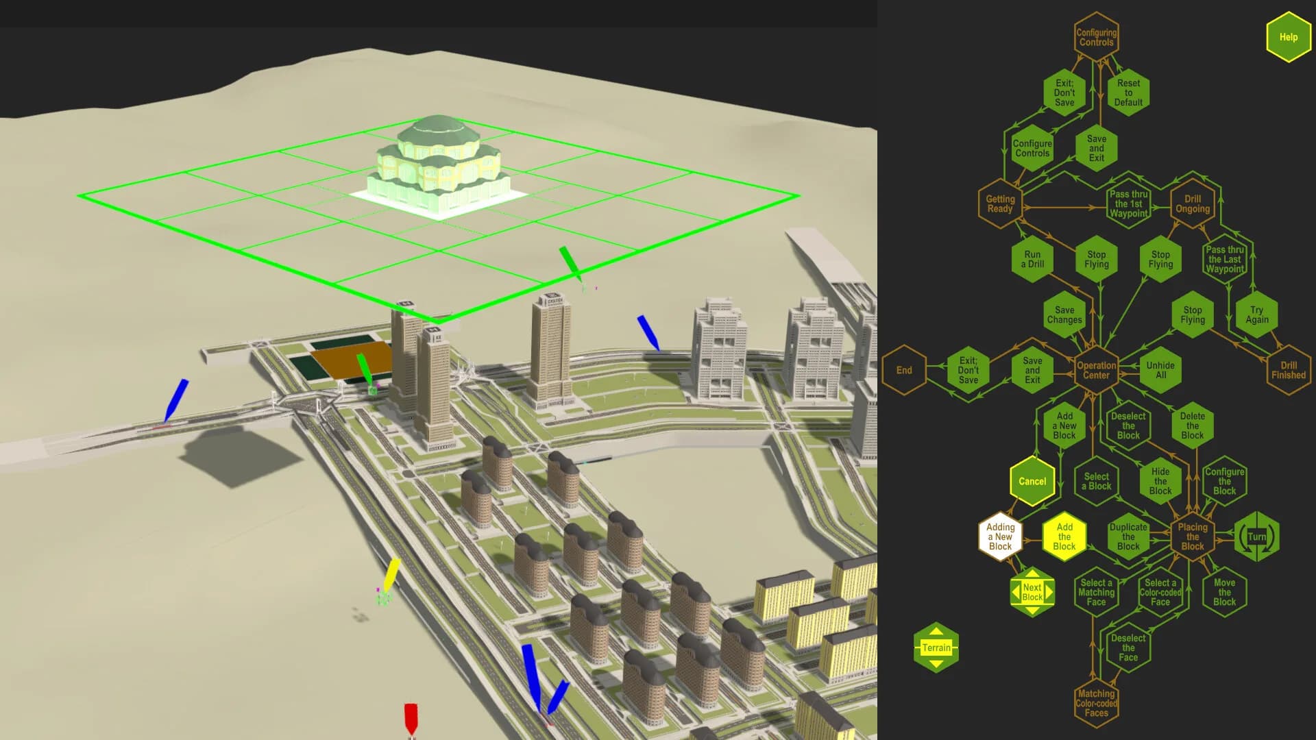 Building Block Cities - Fire Copter Drills görsel 3