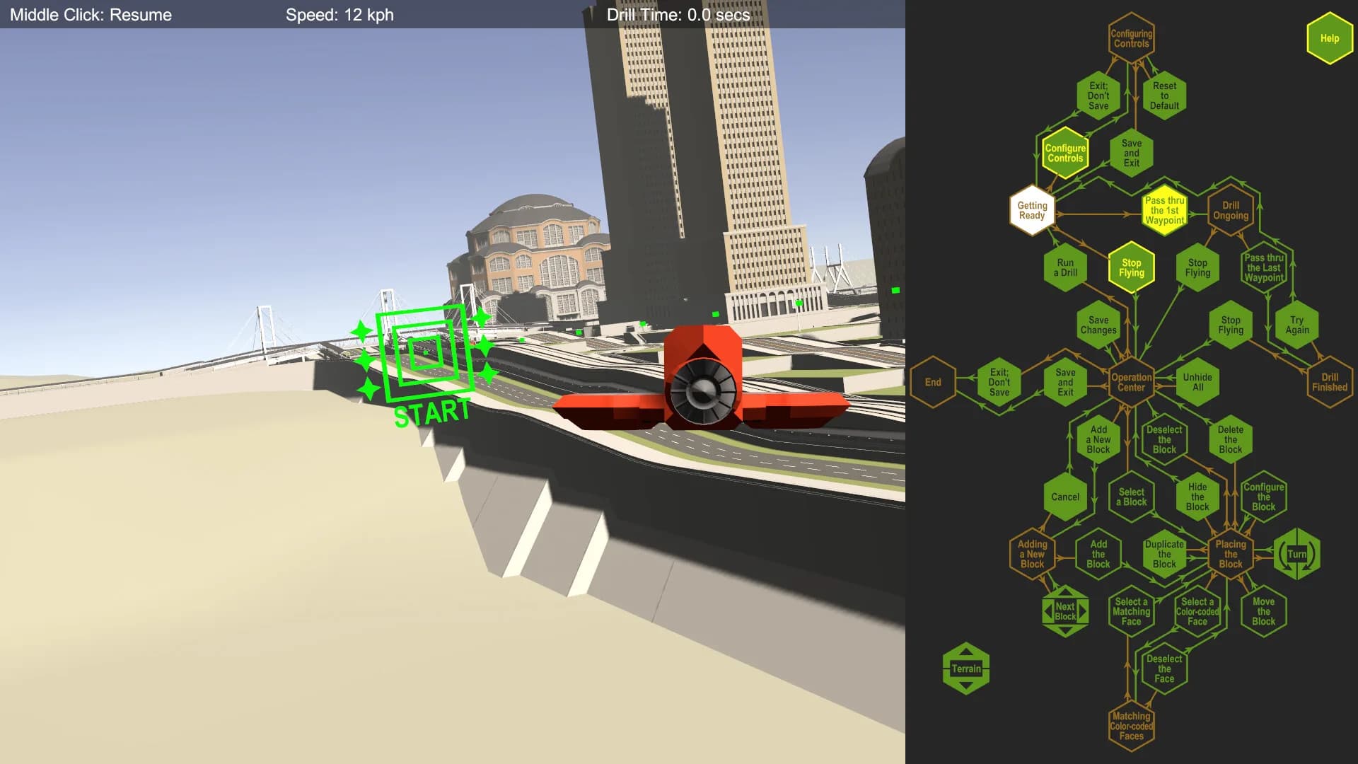 Building Block Cities - Fire Copter Drills görsel 6
