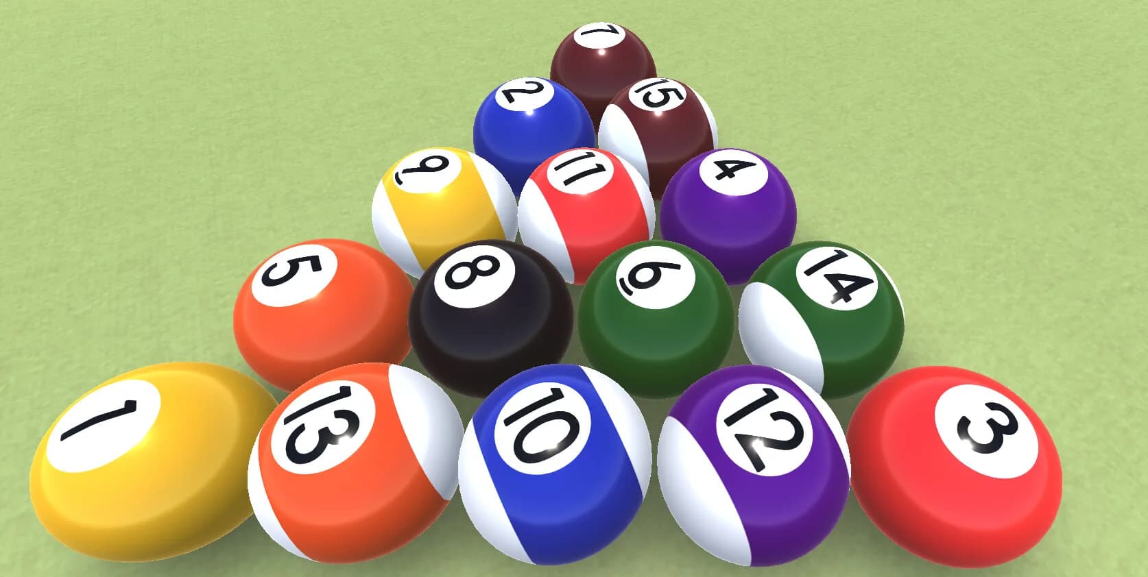 Pocketing the ball-Billiards Simulator - 8 ball- 3D pool görsel 5