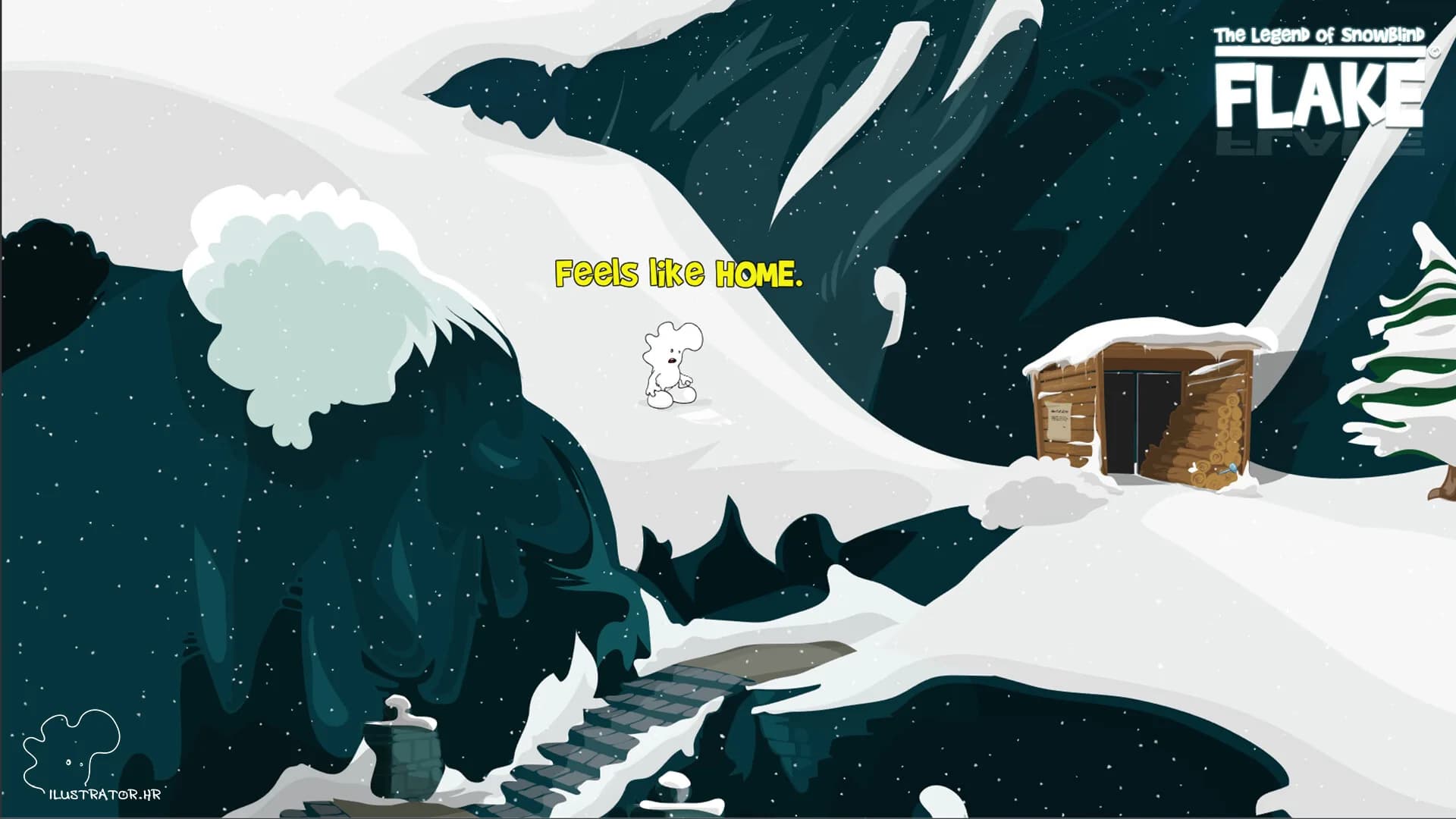 FLAKE The Legend of Snowblind görsel 3