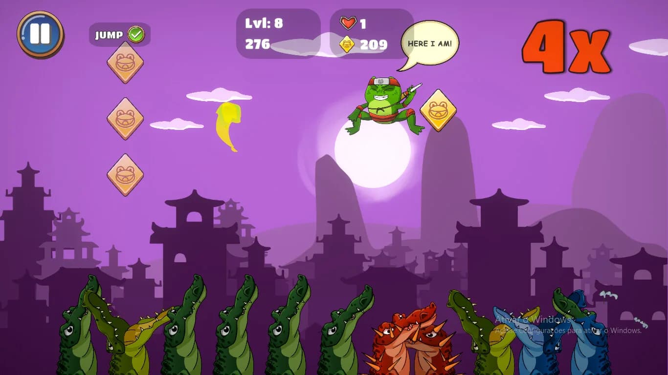 Ninja Frogs görsel 2