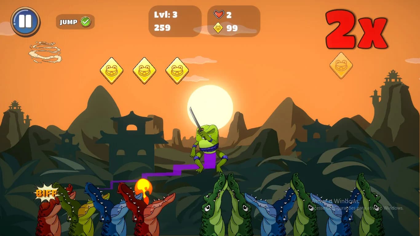 Ninja Frogs görsel 5