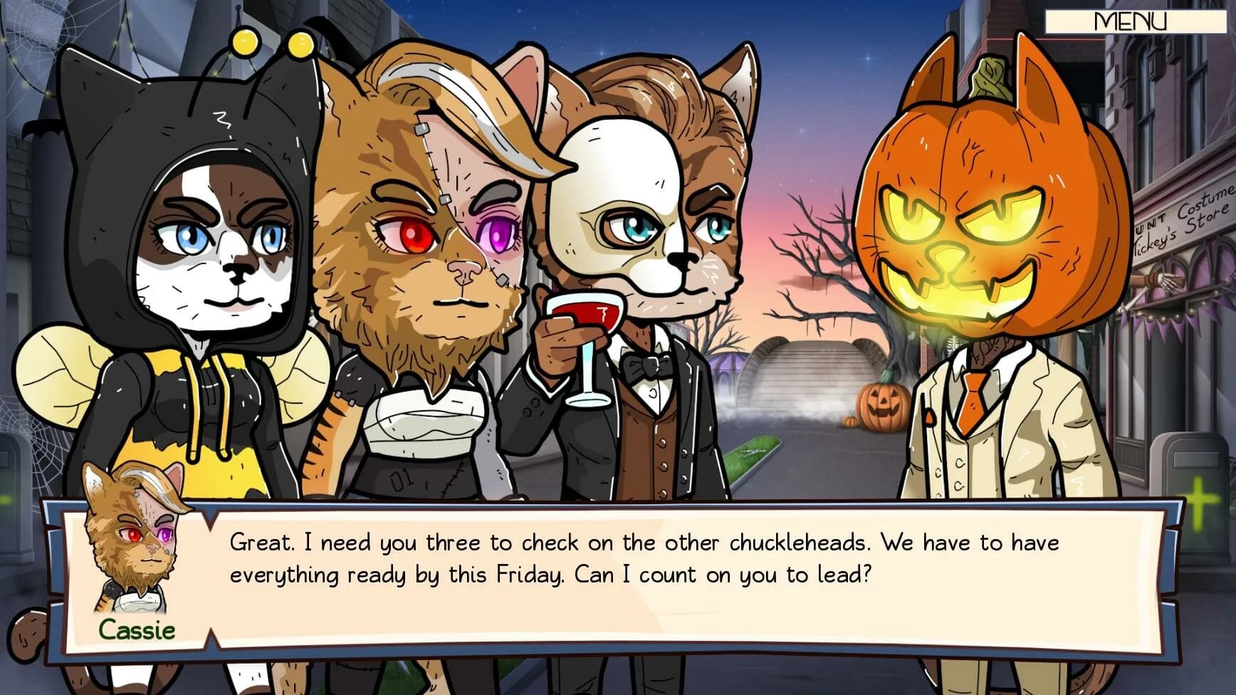 Furry Shakespeare: To Date Or Not To Date Spooky Cat Girls 2?! görsel 2