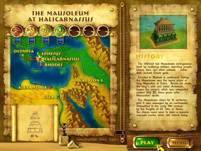 7 Wonders of the Ancient World görsel 8