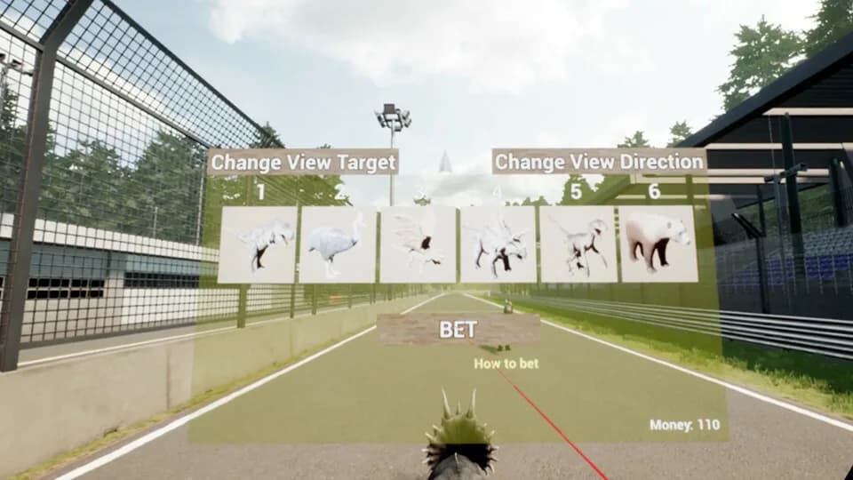 Animal Race Run VR görsel 2