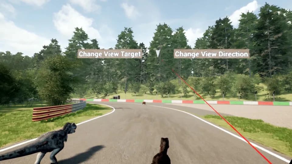Animal Race Run VR görsel 4