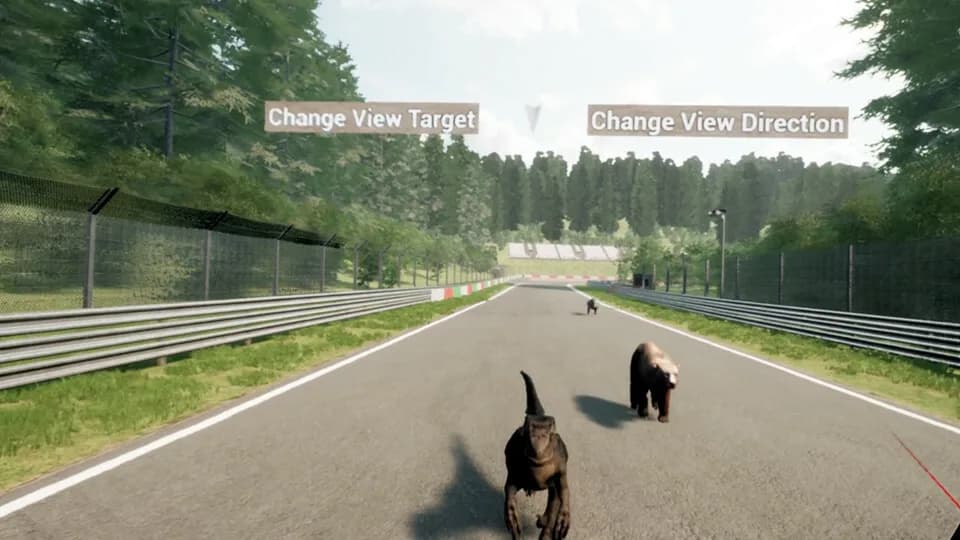 Animal Race Run VR görsel 6