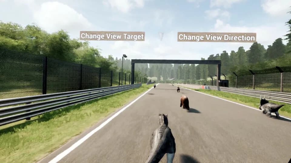 Animal Race Run VR görsel 8