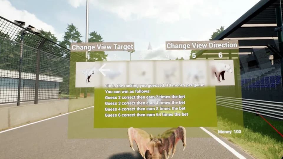 Animal Race Run VR görsel 11