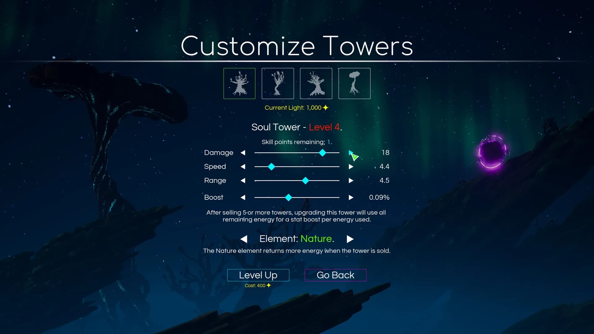 Space Nature Attack Tower Defense görsel 4