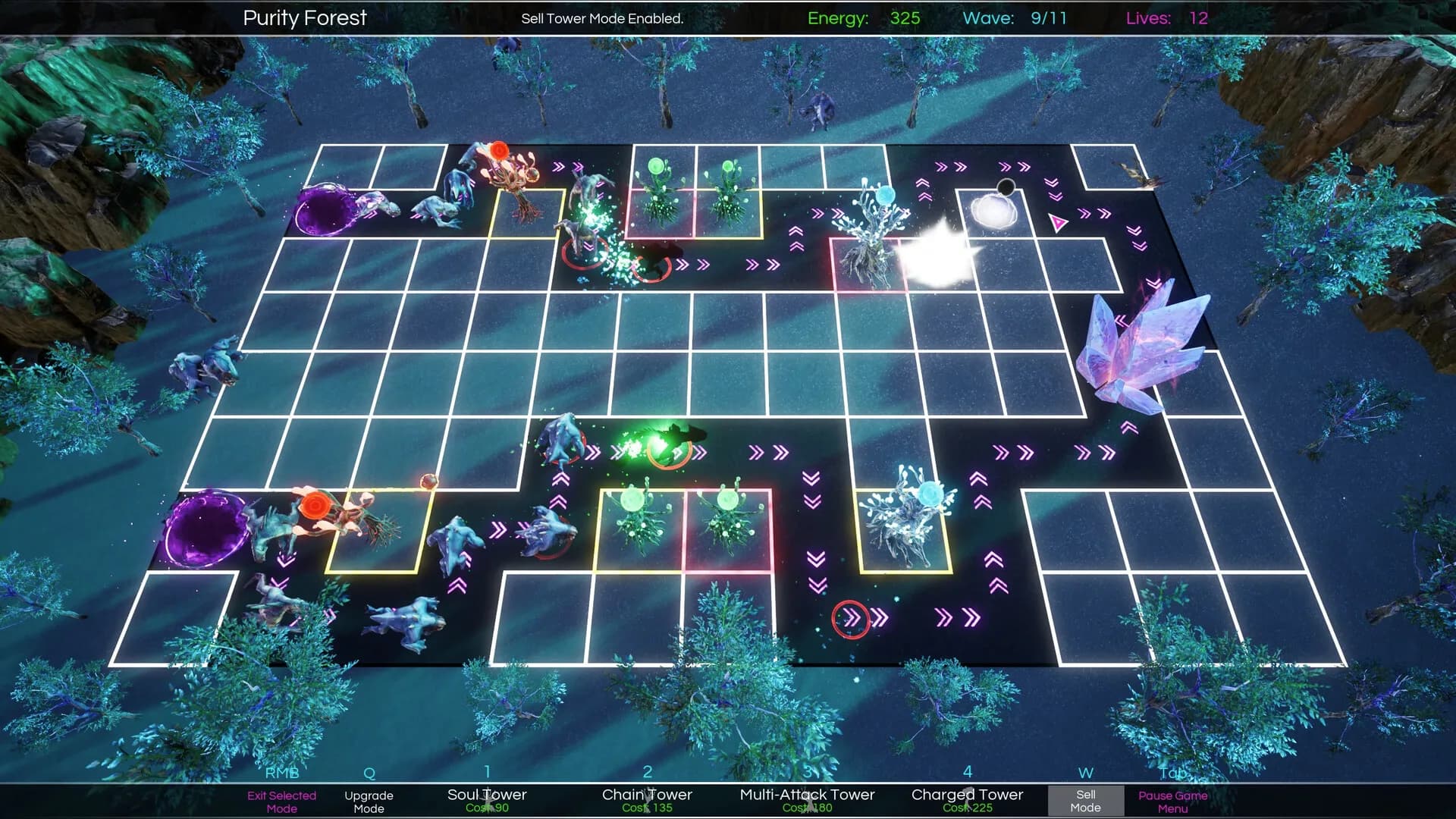 Space Nature Attack Tower Defense görsel 5
