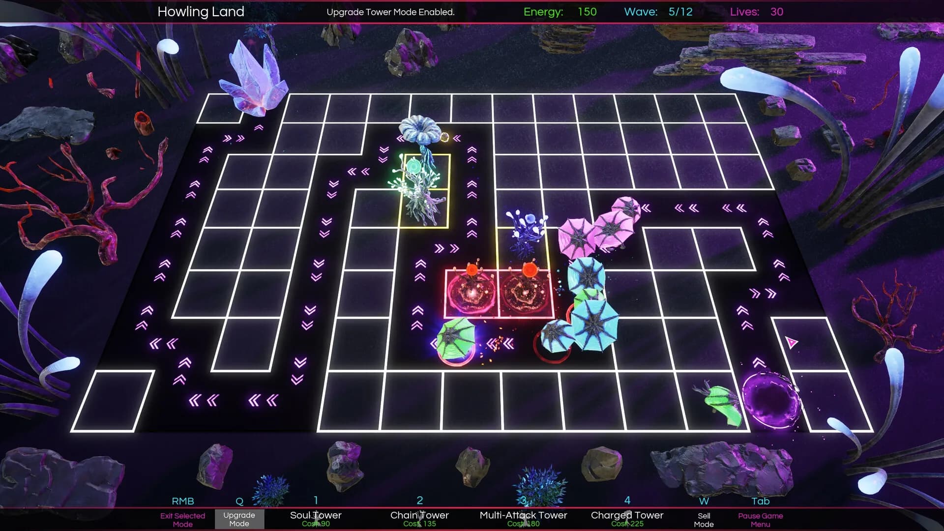 Space Nature Attack Tower Defense görsel 7