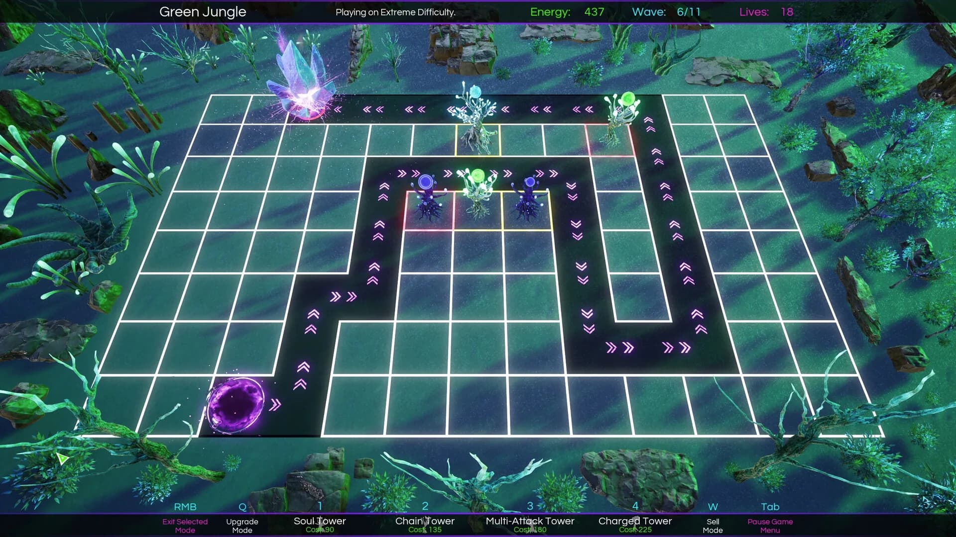 Space Nature Attack Tower Defense görsel 8