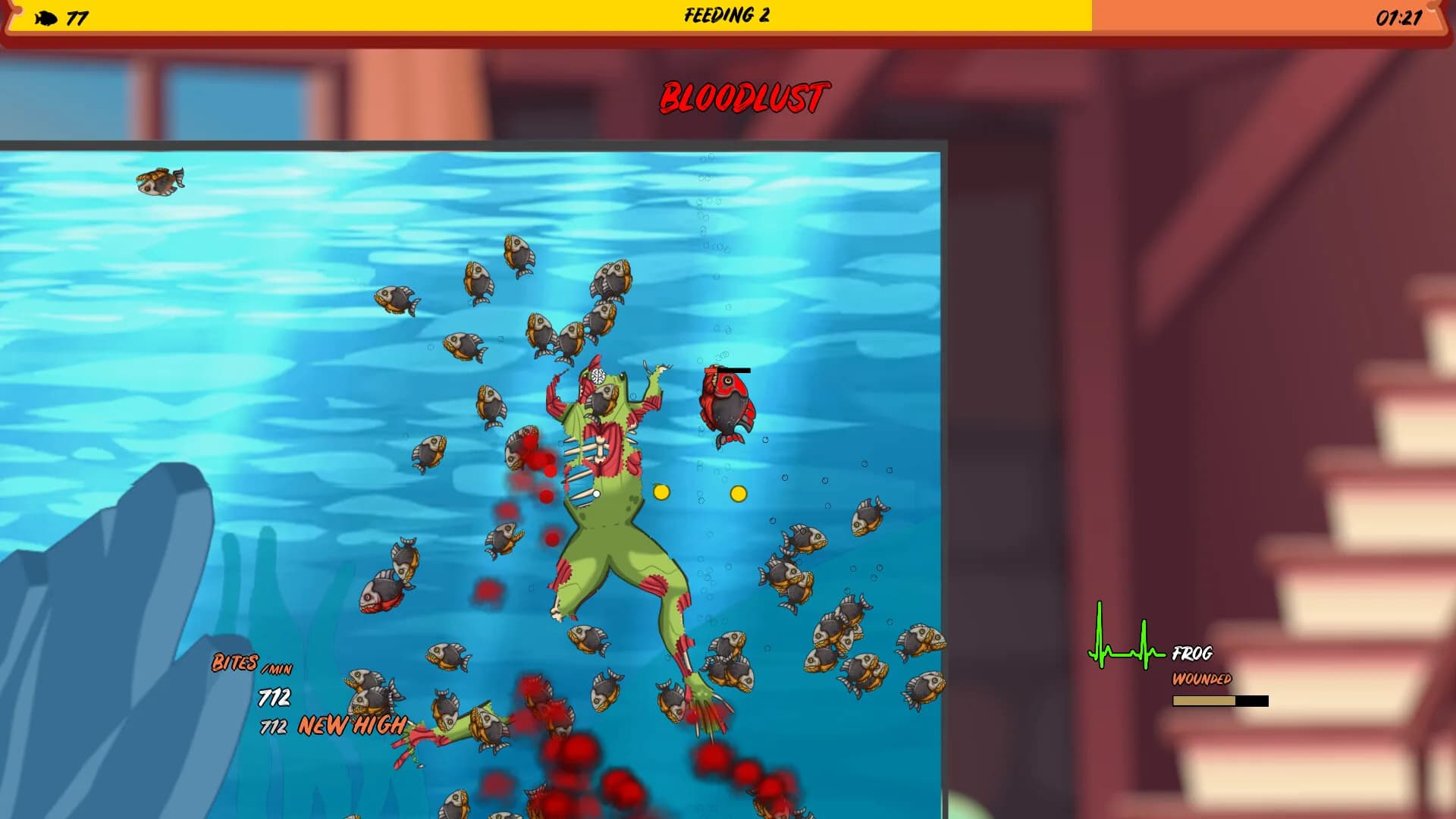 Piranha Feeding görsel 2