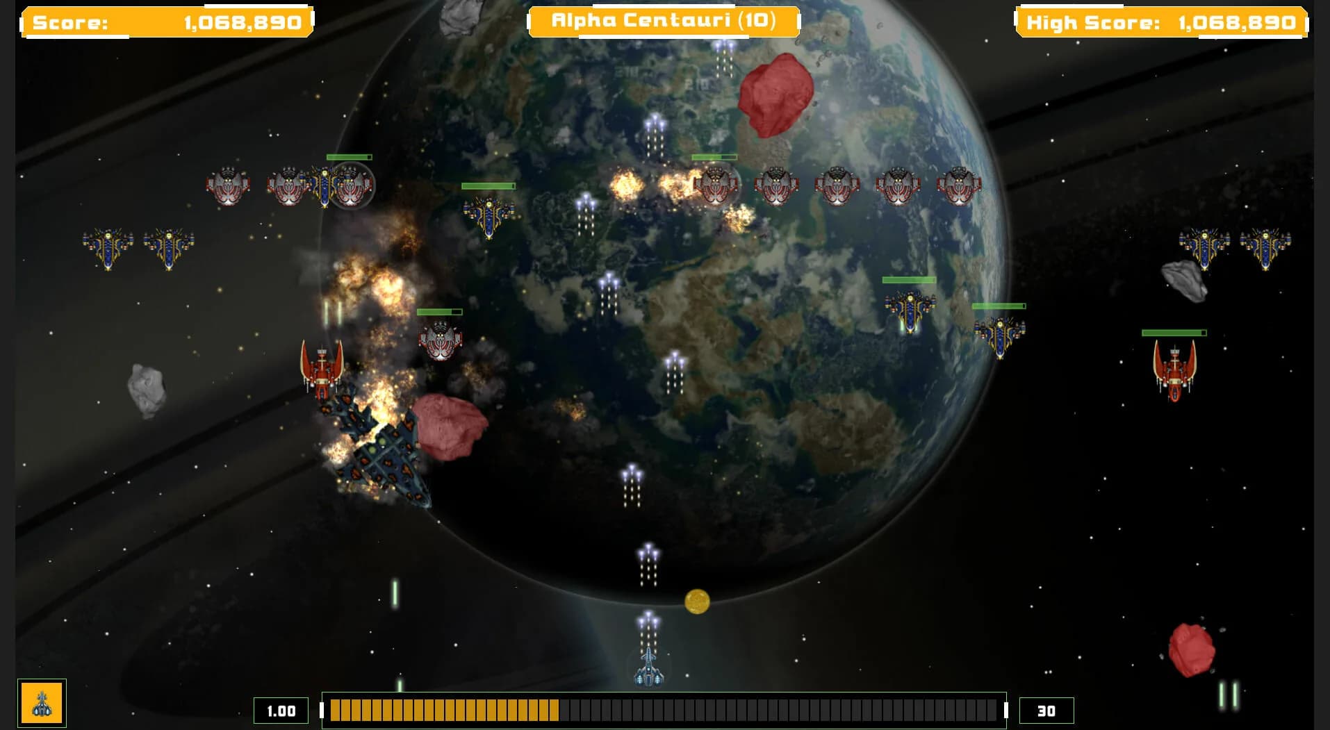 Gratuitous Space Shooty Game görsel 3