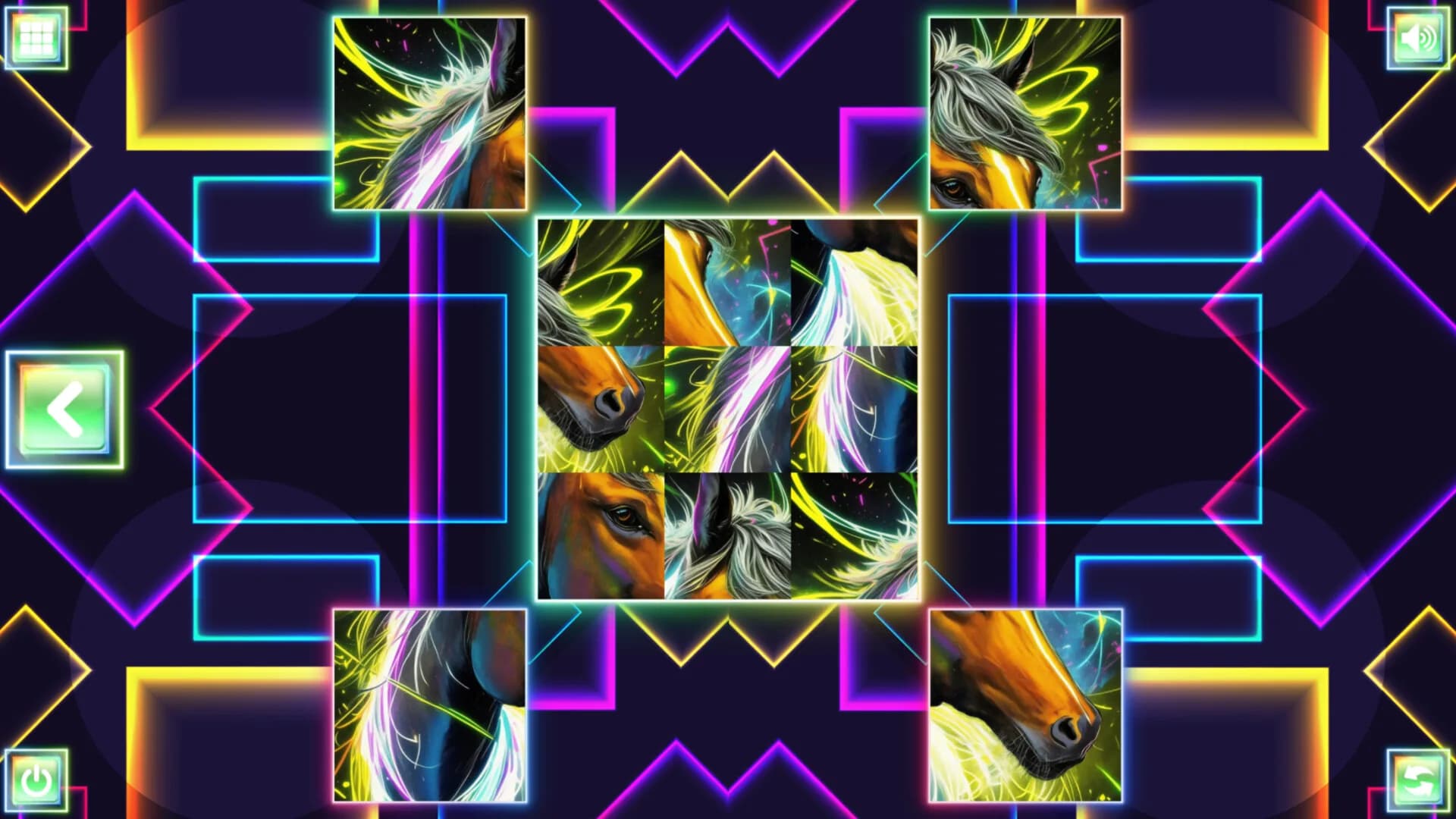 Neon Fantasy: Horses görsel 2