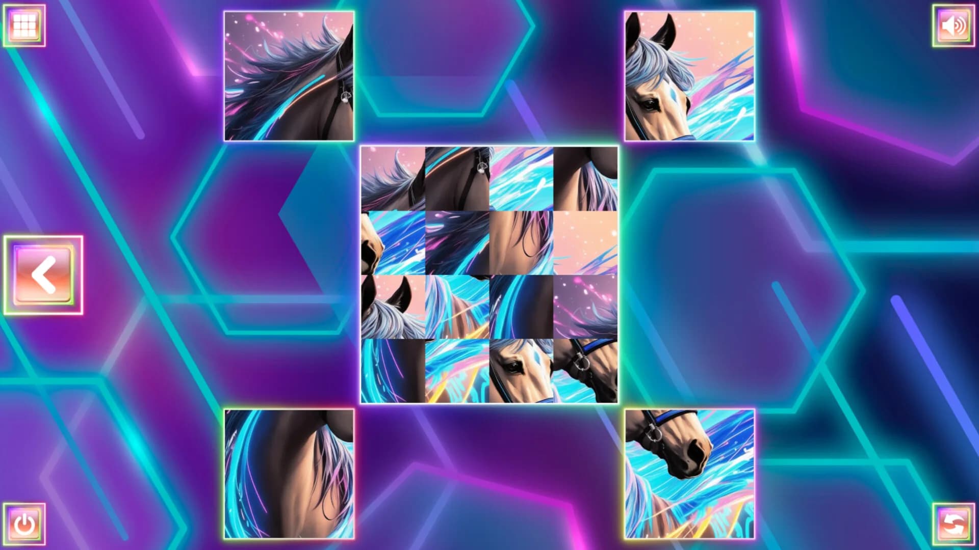 Neon Fantasy: Horses görsel 4